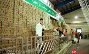 largest canned food structure