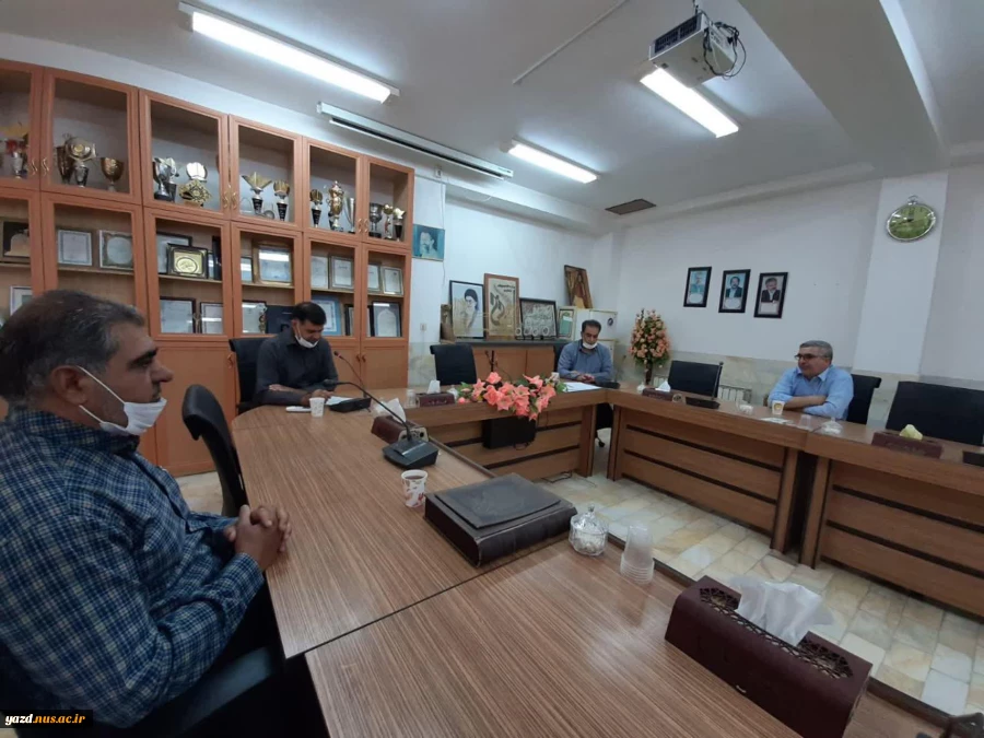تشکیل جلسه شورای سلامت در آموزشکده شهید بهشتی اردکان 4