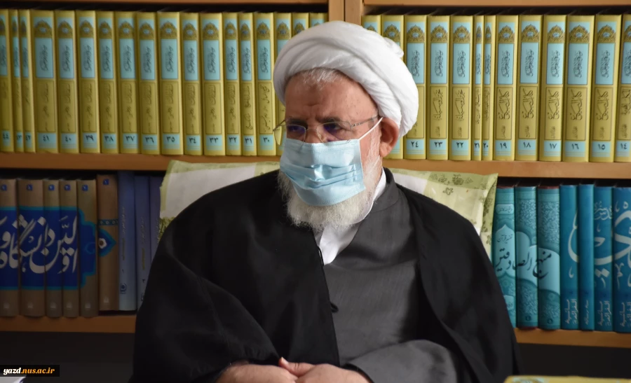 دیدار سرپرست دانشگاه فنی با امام جمعه یزد