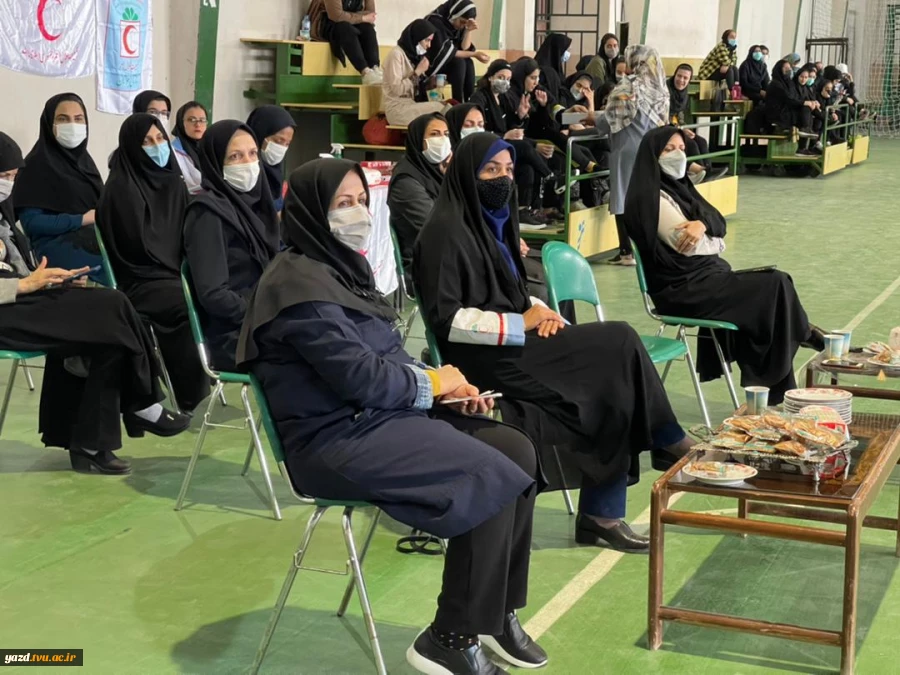 افتتاحیه مسابقات  والیبال جام فجر دختران " اموزشکده فنی حضرت رقیه (س)" 5