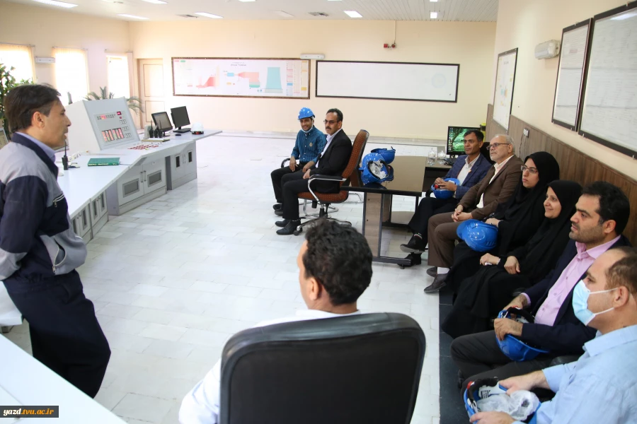 بازدید از نیروگاه سیکل ترکیبی 4