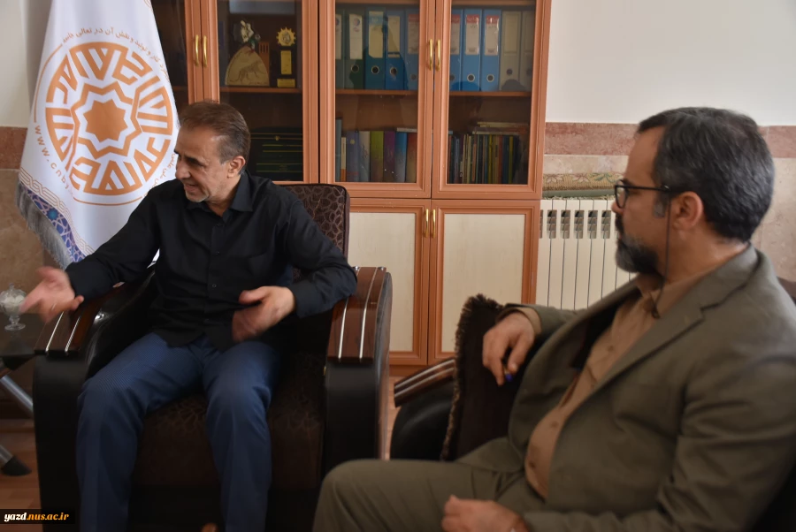 دیدار رییس دانشگاه ملی مهارت واحد استان ‌یزد با رییس دانشگاه پیام نور استان 
 4