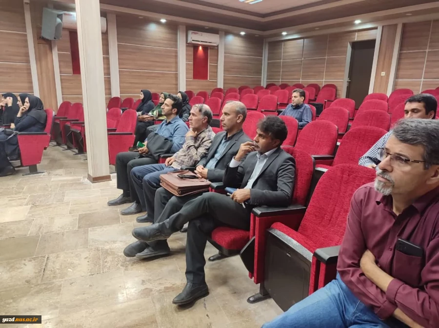 برگزاری نشست پژوهشی اعضای هیأت علمی دانشگاه ملی مهارت استان یزد 3