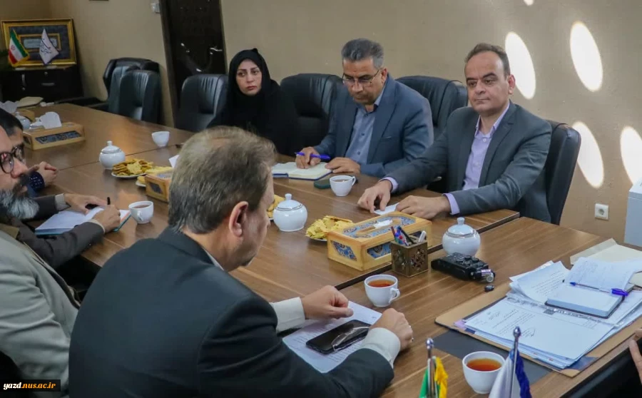 دیدار رئیس و معاونین دانشگاه ملی مهارت استان یزد با نماینده استان در مجلس شورای اسلامی 5