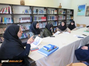 برگزاری نشست-بحث ومقایسه تطبیقی آثار دوهنرمند در آموزشکده ملی مهارت دختران میبد
 5