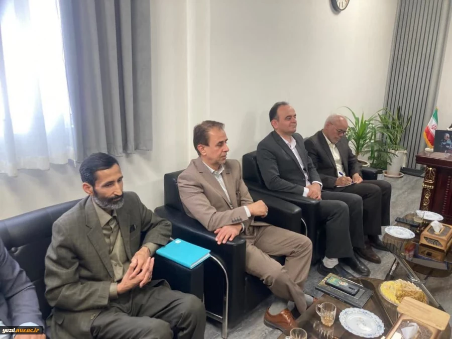 دیدار هیئت رئیسه دانشگاه ملی مهارت یزد با فرمانده سپاه الغدیر استان: تاکید بر همکاری‌های مهارتی و فرهنگی 4