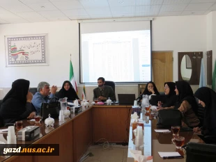 برگزاری جلسه با مدیران مدارس و هنرستان ها در آموزشکده ملی مهارت دختران میبد 5