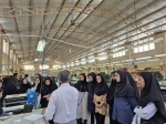 بازدید دانشجویان رشته طراحی دوخت آموزشکده ملی مهارت دختران میبد ازآداک دخت اردکان
 7