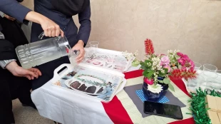 برگزاری ایستگاه صلواتی به مناسبت تولد حضرت معصومه(س) وروز دختر
 4