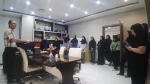 بازدیددانشجویان آموزشکده ملی مهارت دختران میبد از ساختمان گرافیک یزد
 2