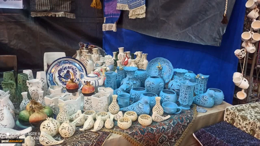 حضور آموزشکده ملی مهارت دختران میبد در هشتمین بازارچه دانشجویی ودستاوردهای مراکز دانشگاه ملی مهارت
 7