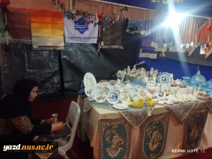 حضور آموزشکده ملی مهارت دختران میبد در هشتمین بازارچه دانشجویی ودستاوردهای مراکز دانشگاه ملی مهارت
 11