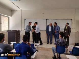 تجلیل از مقام شامخ اساتید در دانشگاه ملی مهارت استان یزد 5