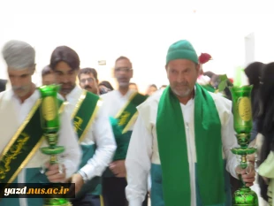 استقبال از خادمیاران حرم رضوی در آموزشکده ملی مهارت دختران میبد
 4