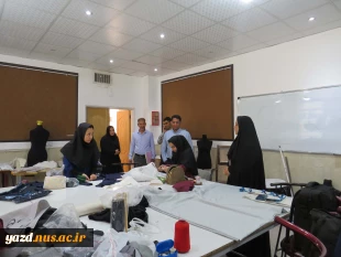 حضور هیأت نظارت، ارزیابی و تضمین کیفیت آموزش عالی دانشگاه یزد در آموزشکده  ملی مهارت دختران میبد 3