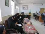 حضور هیأت نظارت، ارزیابی و تضمین کیفیت آموزش عالی دانشگاه یزد در آموزشکده  ملی مهارت دختران میبد 7