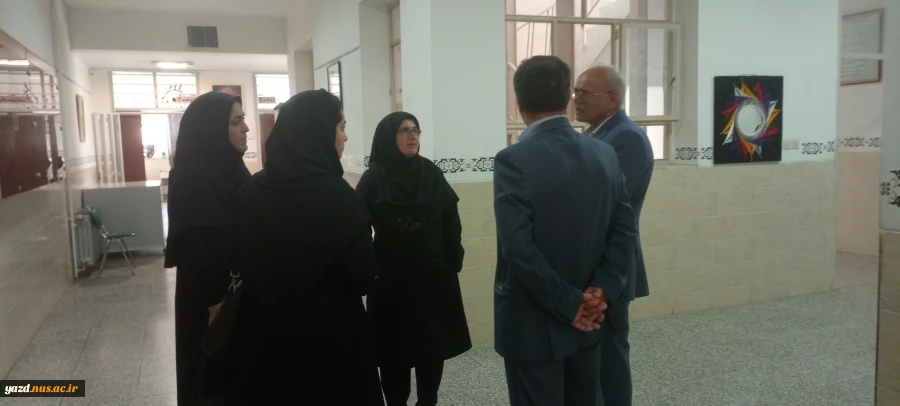 بازدید کارگروه تخصصی هیأت نظارت، ارزیابی و تضمین کیفیت دانشگاه یزد از آموزشکده ملی مهارت دختران یزد

 3