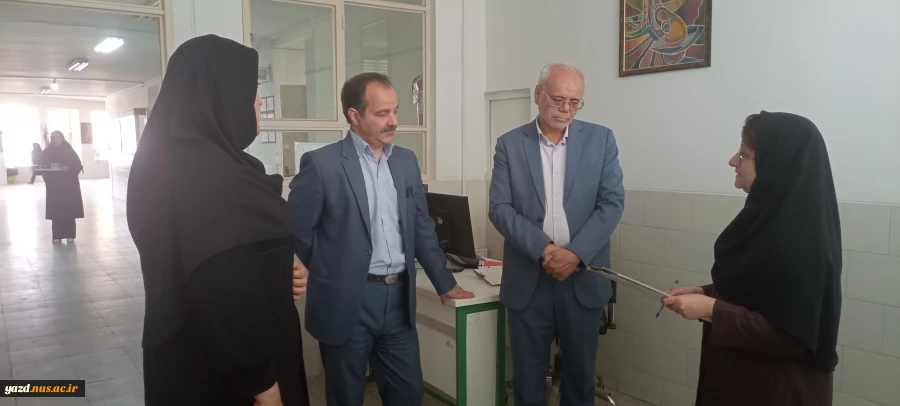 بازدید کارگروه تخصصی هیأت نظارت، ارزیابی و تضمین کیفیت دانشگاه یزد از آموزشکده ملی مهارت دختران یزد

 2