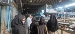 بازدید دانشجویان گرافیک آموزشکده ملی مهارت دختران میبد از شرکت کاشی گلچین میبد
 4