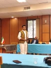 بازدید آموزشی دانشجویان عکاسی از اجرای نقالی در کتابخانه مرکزی شهرستان میبد