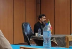 بازدید آموزشی دانشجویان عکاسی از اجرای نقالی در کتابخانه مرکزی شهرستان میبد 2
