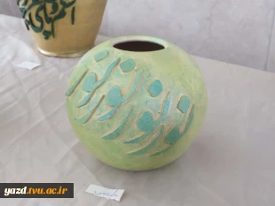برگزاری ژوژمان درسی دانشجویان رشته گرافیک آموزشکده ملی مهارت دختران میبد 5