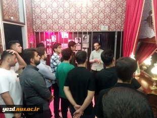 بازدید دانشجویان دانشگاه ملی مهارت یزد از گنجینه ایثار و شهادت اردکان به مناسبت سالروز آزادسازی خرمشهر 6