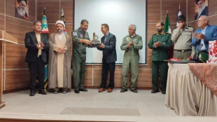 برگزاری مراسم بزرگداشت سوم خرداد در دانشگاه ملی مهارت استان یزد با حضور سرتیپ خلبان زارع نژاد 3