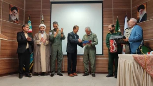 برگزاری مراسم بزرگداشت سوم خرداد در دانشگاه ملی مهارت استان یزد با حضور سرتیپ خلبان زارع نژاد 5