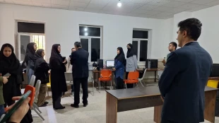 بازدید دکتر ملانوری فرماندار ویژه شهرستان میبد از آموزشکده ملی مهارت دختران میبد
 6