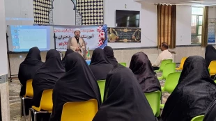 برگزاری نشست هم اندیشی اساتید و کارکنان با موضوع فرزندان,نشاط امروز ,آسایش فردا به مناسبت هفته ملی جمعیت در آموزشکده ملی مهارت دختران میبد 2