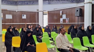 برگزاری نشست هم اندیشی اساتید و کارکنان با موضوع فرزندان,نشاط امروز ,آسایش فردا به مناسبت هفته ملی جمعیت در آموزشکده ملی مهارت دختران میبد 3