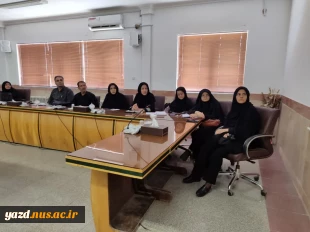 برگزاری جلسه شخصی سازی سوالات امتحان 6