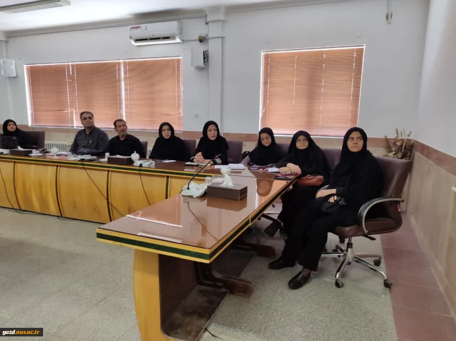 برگزاری جلسه شخصی سازی سوالات امتحان 6