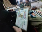 ورکشاپ زنده دانشجویان آموزشکده ملی مهارت دختران میبد در سالگرد ارتحال رهبیر کبیر انقلاب
 5