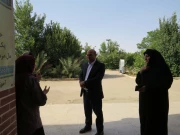 بازدید دکتر شمامی مدیر کل محترم امور دانشجویی دانشگاه ملی مهارت از آموزشکده ملی مهارت دختران میبد