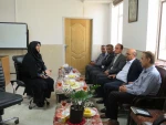 بازدید دکتر شمامی مدیر کل محترم امور دانشجویی دانشگاه ملی مهارت از آموزشکده ملی مهارت دختران میبد
 7