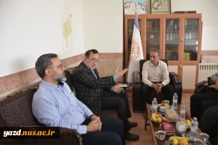 دیدار فرماندار یزد با رئیس دانشگاه ملی مهارت استان یزد 2